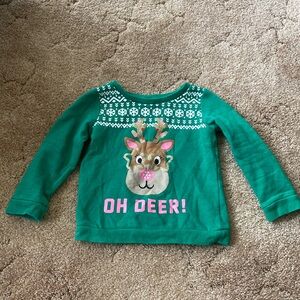 5/$25 Carter’s Ugly Christmas Sweatshirt 3T